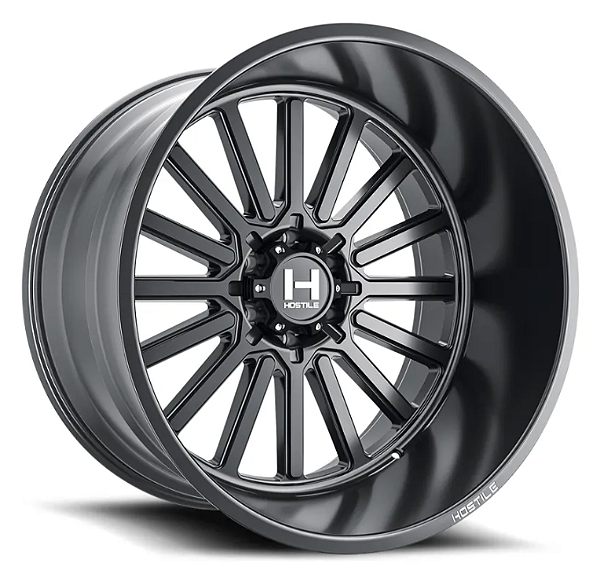 Roda Hostile Titan H127 20x9 6x139.7 0mm Preto