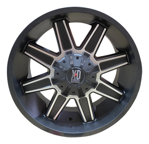 Roda XD Trap XD823  20x9  6x135/6x139.7  +18mm  Preto Fresado