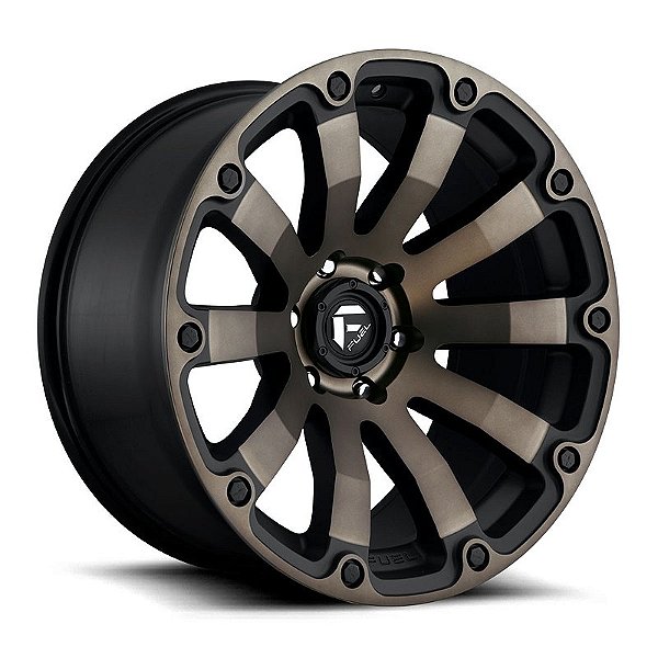 Roda Fuel Diesel D636  20x10  6x139.7  -18mm  Bronze Fosco