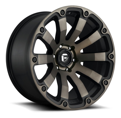 Roda Fuel Diesel D636 20x9 6x139.7  +20mm  Bronze