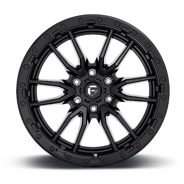 Roda Fuel Rebel D679 18x09 5x127 +1mm  Preto Fosco