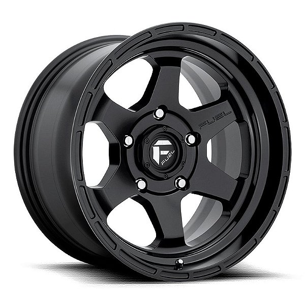 Roda Fuel Shock D664 17x10 6x139.7  -18mm   Preto Fosco