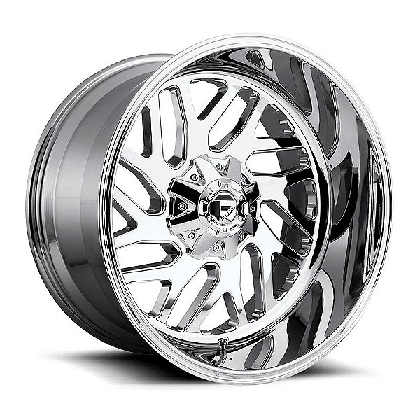Roda Fuel Triton D609 26x12 8x165.1  -44mm  Cromado
