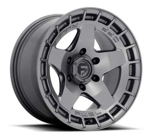 Roda Fuel Warp D734 17x9 6x139.7 +1mm  Grafite Fosco