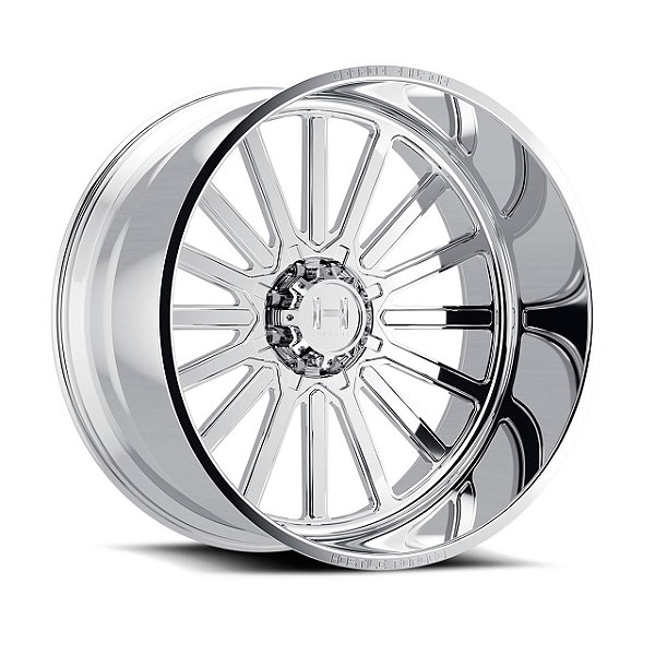 Roda Hostile Titan HF127 Forjada 30x14  8x165.1 -76mm Cromada
