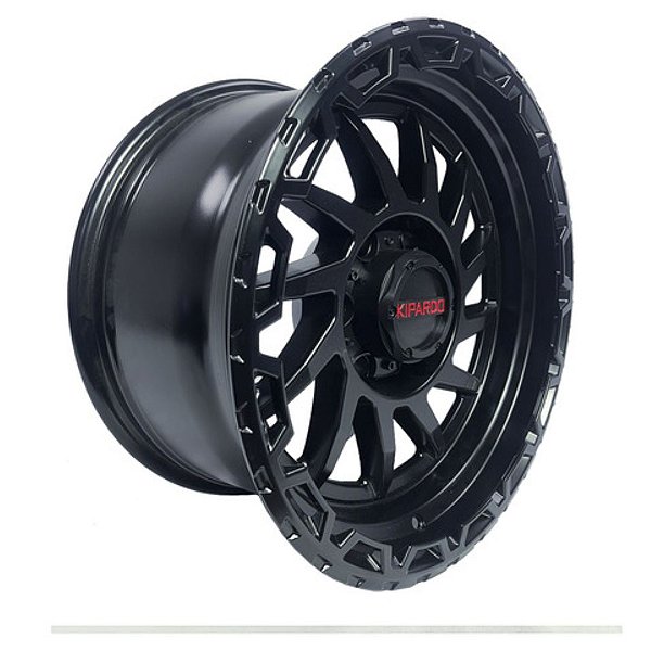Roda RE KF001 17x9 6x139.7 0mm  Preto Fosco c/ Fresado