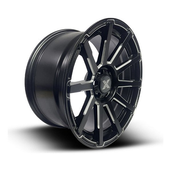 Roda RE KF61602  20x9  6x139.7  +15mm Preto Fosco c/ Fresado