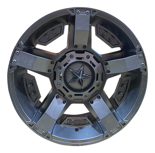 Roda XD KMC Rockstar 20x9 6x139.7  0mm  Preta