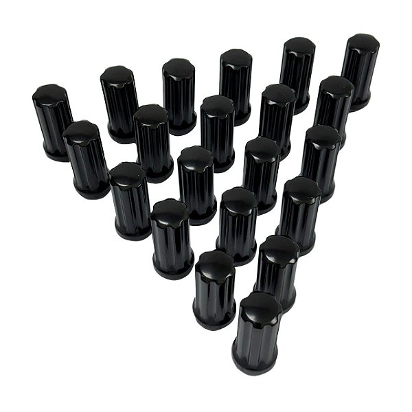Jogo de Porcas M14 1.5 RAM Preto c/ 32 peças Baja Wheels