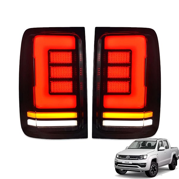 Lanterna Traseira Volkswagen Amarok Oled 2010+ Fumê