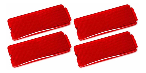 Lente Refletor p/ Forro de Portas F-250/F-350/F-4000  Kit c/4