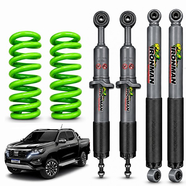 Kit Suspensão IronMan NitroGás Fiat Titano 2024/2026