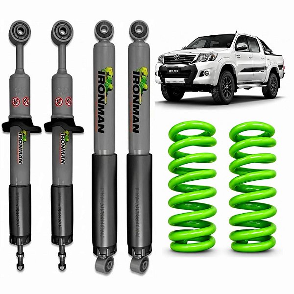 Kit Suspensão IronMan NitroGás Toyota Hilux 2005/2015