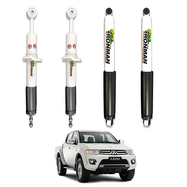 Kit Suspensão IronMan Nitrogas Mitsubishi L200 2009/2025