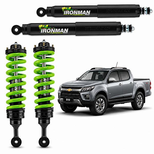 Kit Suspensão IronMan Foam Cell Chevrolet S10 2013/2026