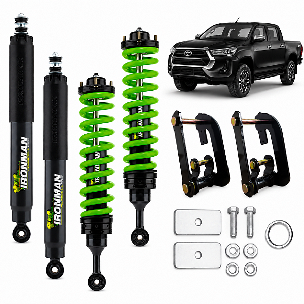 Kit Suspensão IronMan Foam Cell Toyota Hilux 2016/2026