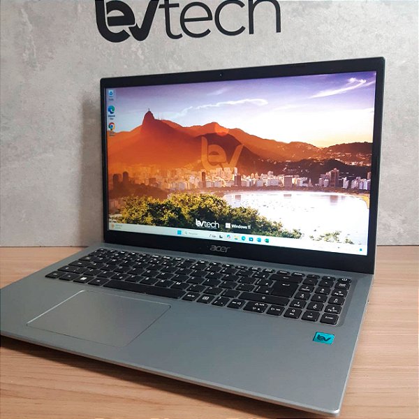 Notebook Acer Aspire 3 A315 - Core i3 - 8Gb Ram - 256Gb SSD - Tela 15'6" - Windows 11