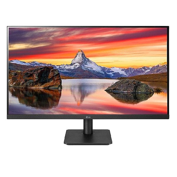 Monitor Gamer LG 27 Full HD, IPS, HDMI e VESA, FreeSync, Ajuste de Ângulo, Bordas Finas - 27MP400-B