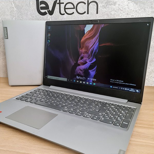 Notebook Lenovo IdeaPad 1 - AMD Ryzen 5  - 20Gb Ram - 256Gb SSD - Tela - 15.6” - Windows 10