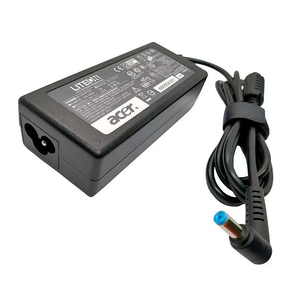 Carregador Notebook Acer Aspire - 19V - 65W - 3.42a - Plug 5.5x1.7mm