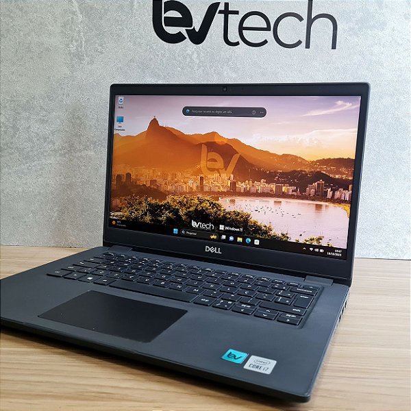 Notebook Dell Latitude 3410  - Core i7 10ªGer - 8Gb Ram - 256Gb SSD - Tela 14"- Windows 11