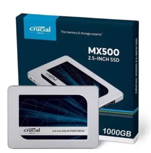SSD interna Crucial sata de 1TB - 3D Nand - MX500