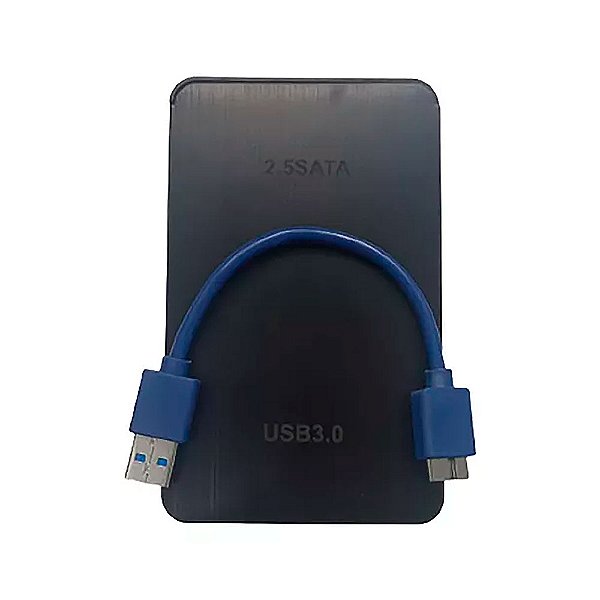 Case Para Hd Ssd Externo Enclosure - ET2539 - 2.5" - PRETA
