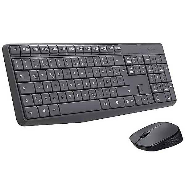 Kit Teclado E Mouse Sem Fio Logitech - Mk235