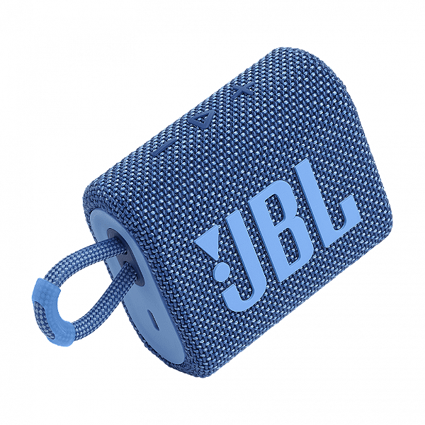 Caixa De Som Portátil Bluetooth Jbl Go 3  - Azul