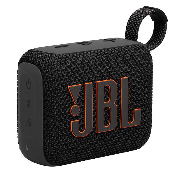 Caixa De Som Portátil Bluetooth Jbl Go 4 - Preta