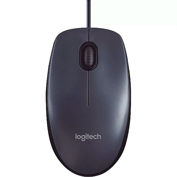 Mouse Óptico Logitech - M90 - Preto