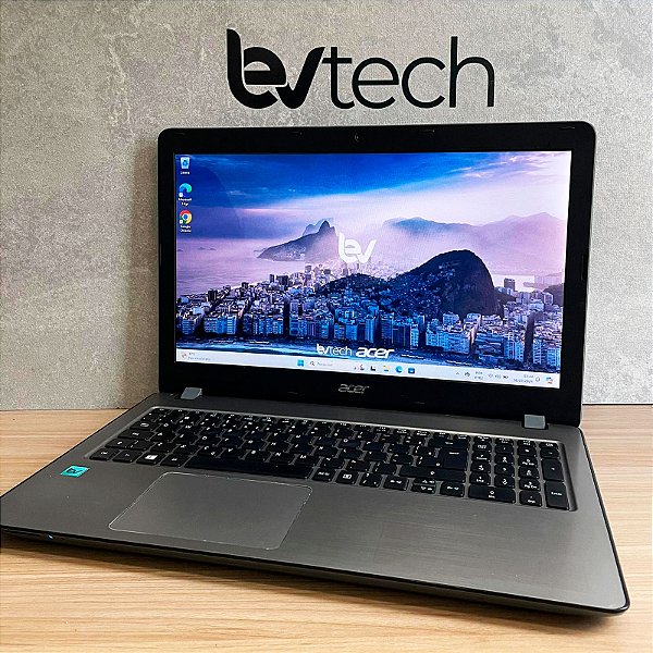 Notebook Acer Aspire F - Core i7-6ª Ger. - 8Gb Ram - 256GB SSD - Tela 15.6"