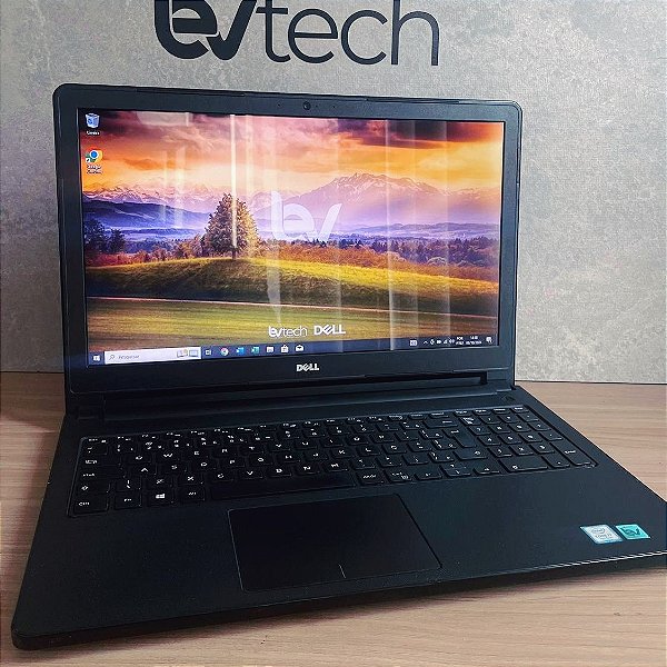 Notebook Dell Inspiron 5566 - Core i7 7ª Ger. - 16Gb Ram - 240Gb SSD - Tela 15'6"