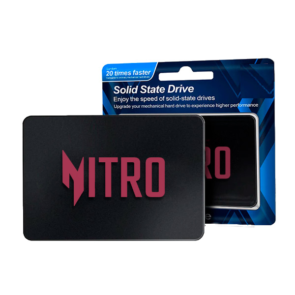 SSD interna Nitro sata de 480GB - Cor Preto