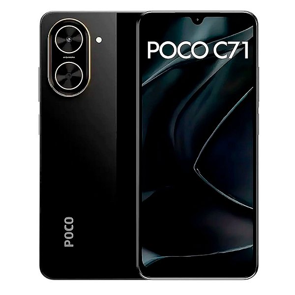 Smartphone Poco C71 - 4Gb ram - 128Gb - Black - Global Version