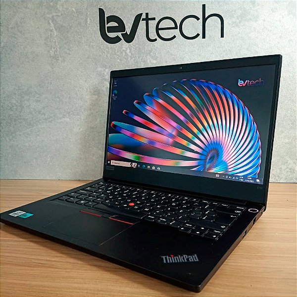 Notebook Lenovo Thinkpad E14 - Intel i5 10ª Ger - 16Gb Ram - SSD 480Gb - Tela 14" - Windows 10