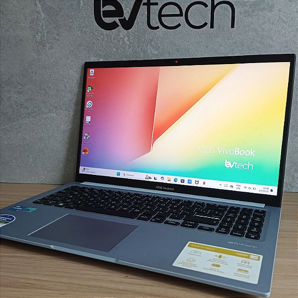 Notebook Asus Vivobook 15 - Core i5 12ª Ger. - 16Gb Ram - 256Gb SSD - Tela 15'6"