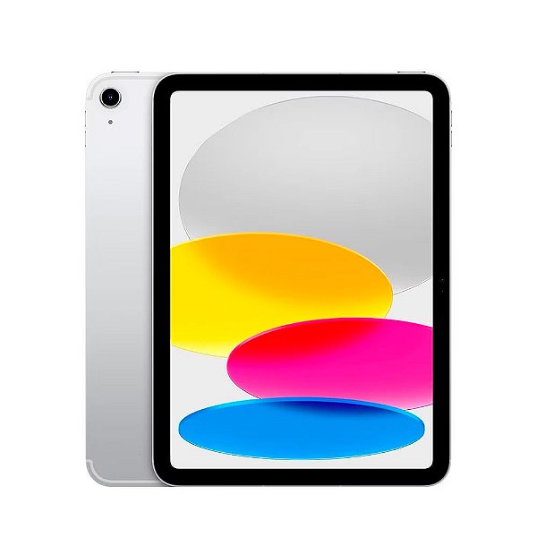 Apple iPad (10ª geração) 64 GB - Wi-Fi - Tela Liquid Retina 10,9" - Prateado