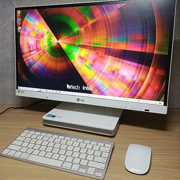 All in One LG 23" - Intel Core I5 - 8Gb Ram - 480Gb SSD - Tela 23” - Windows 10