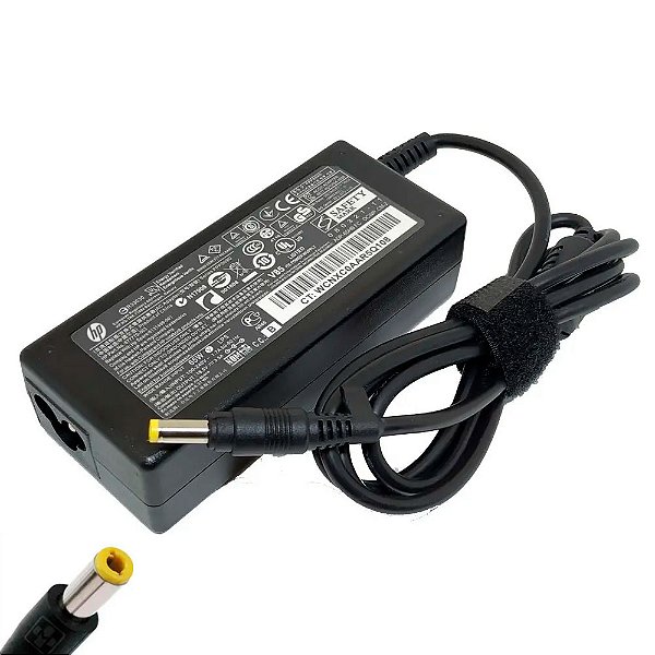 Carregador Notebook HP - 18.5v - 65w - Plug: 4.8x1.7mm