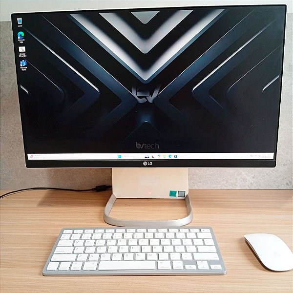 All in One LG 24" - Intel Core I5 7ª Ger - 8Gb Ram - 480Gb SSD - Tela 24” - Windows 11