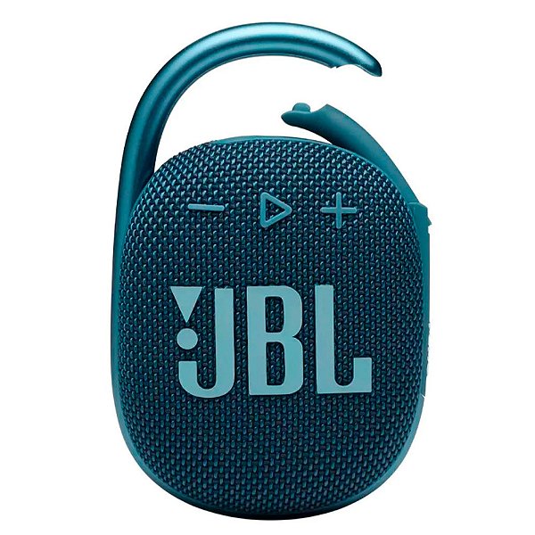 Caixa De Som Portátil Bluetooth JBL Clip 4 - Azul
