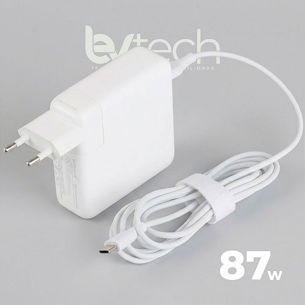 Carregador MacBook Apple - 87w - Type-c Com Cabo