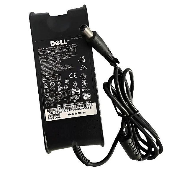 Carregador Notebook Dell - 19.5v - 90w - 4.62a - Plug: 7.4x5.5mm