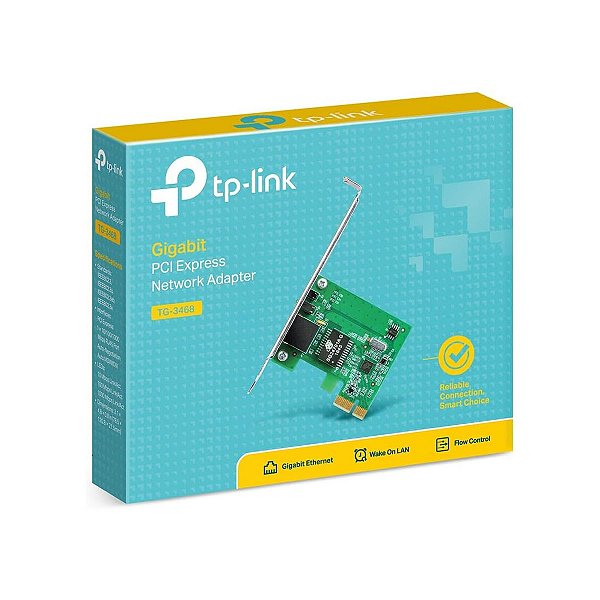 Placa de Rede Gigabit PCI Express - TG-3468