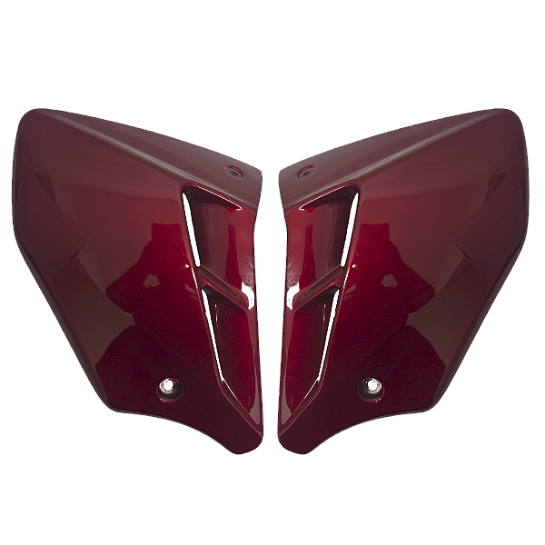 Aba Do Tanque CBX 250 Twister Vermelho Vinho Ano 2006 e 2007