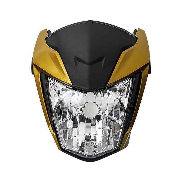 Frente Farol Completo Titan 160 Amarelo Ano 2022