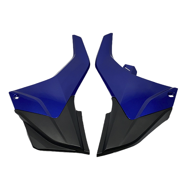 Tampa Lateral Titan 150 Azul Ano 2014