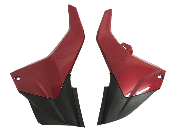 Tampa Lateral Titan 150 Vermelho Ano 2014