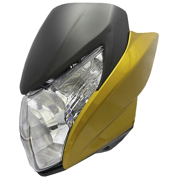Frente Farol Completo Titan Mix 150 Amarelo Metálico Ano 2011